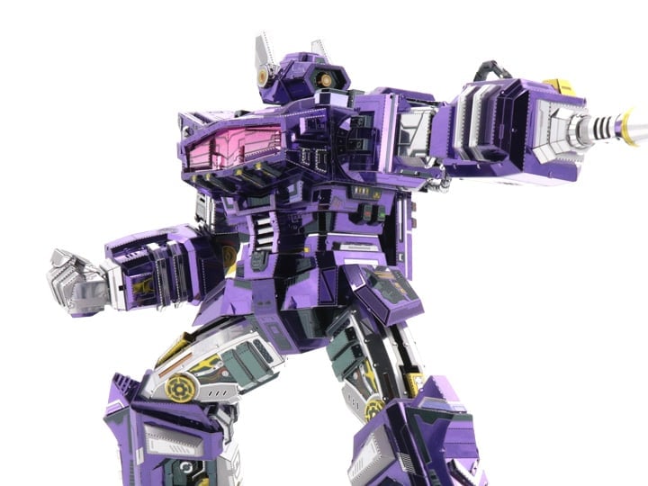 MU Model Transformers G1 Shockwave 3D Metal Puzzle Model Kit 8.3-Inch - View 2