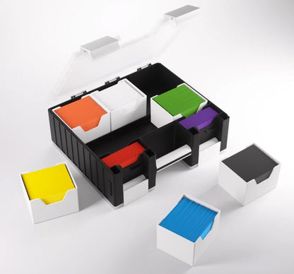 Gamegenic Game Castle (Black/White/Clear) Storage Box for Board Games - View 14