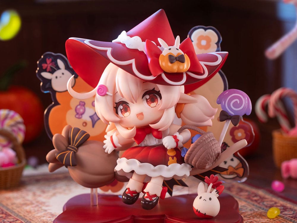 Apex Genshin Impact Twilight Whimsy Klee Chibi Figure (With Bonus) 4-Inch - View 2