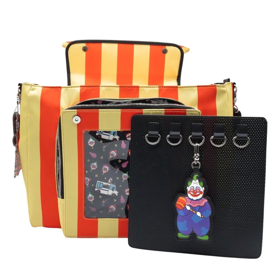 Whatever Killer Klowns from Outer Space Tent Pin Trading Crossbody Bag - View 5