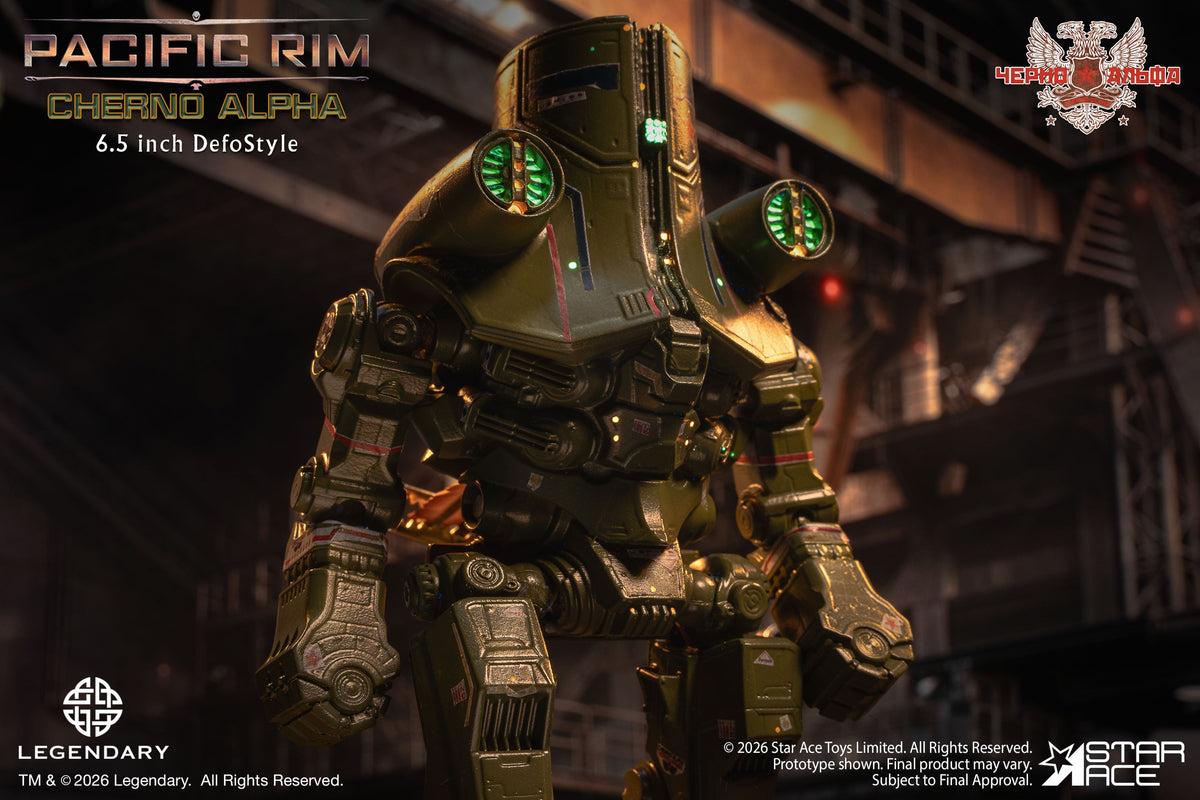 Star Ace Pacific Rim DefoStyle Cherno Alpha Action Figure (6.5-Inch) - View 6