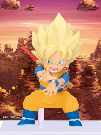 Bandai Banpresto Dragon Ball Daima Goku (Mini) Figure with Panel
