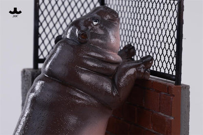 JxK.Studio Baby Hippo 6.0 Wall 1/6 Scale Resin Accessory Set - View 15