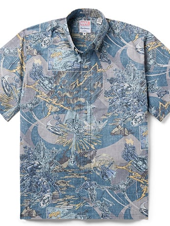 Reyn Spooner Marvel Avengers Assemble Classic Button Front Shirt