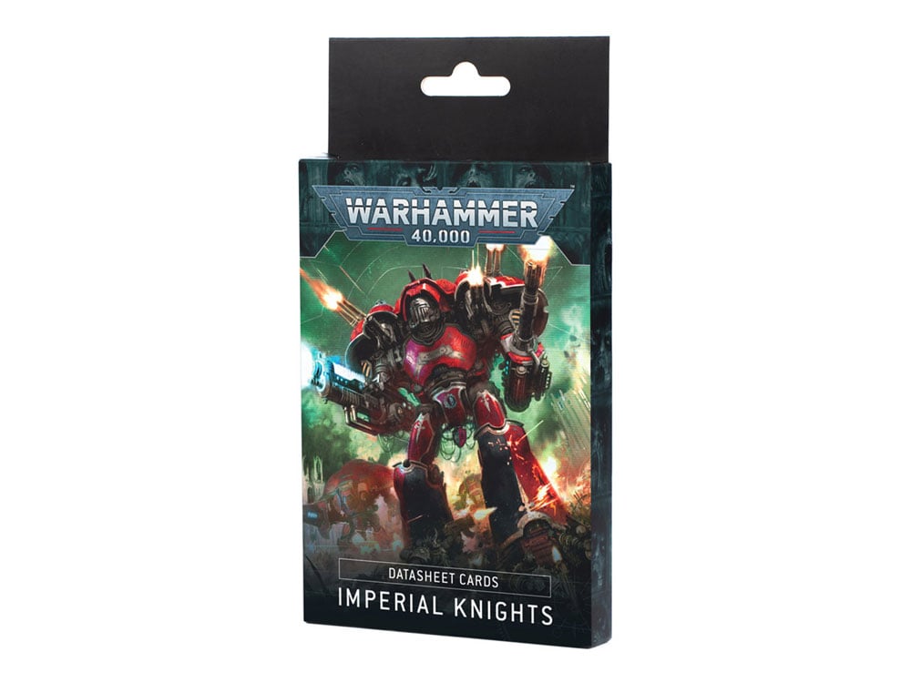 Games Workshop Warhammer 40,000: Imperial Knights Datasheet Cards - View 2
