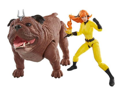 Hasbro Marvel Legends Inhumans Lockjaw and Marvel's Crystal Action Figure Two-Pack - View 2
