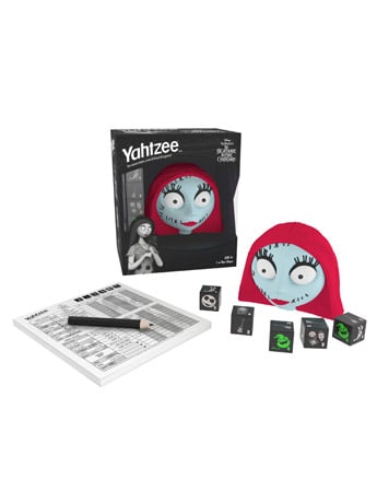 USAopoly Yahtzee: The Nightmare Before Christmas (Sally) Dice Game
