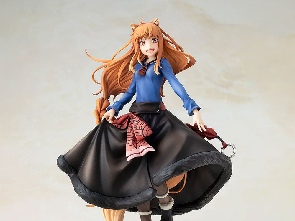 Kadokawa Spice and Wolf KD Colle Holo Illustration by Jyuu Ayakura 6.5-Inch Figure - View 2