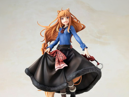 Kadokawa Spice and Wolf KD Colle Holo Illustration by Jyuu Ayakura 6.5-Inch Figure - View 2
