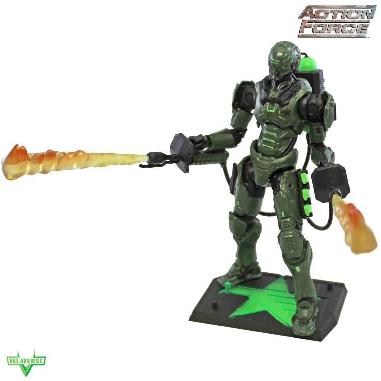 Valaverse Action Force Crimson Shadow Praetorian Fury 1/12 Scale Plastic Action Figure - View 5