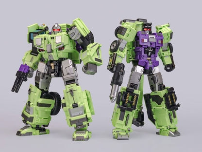 Mecha Invasion Giant Legion GLA-03 and GLA-04 PVC Figure Set - View 2