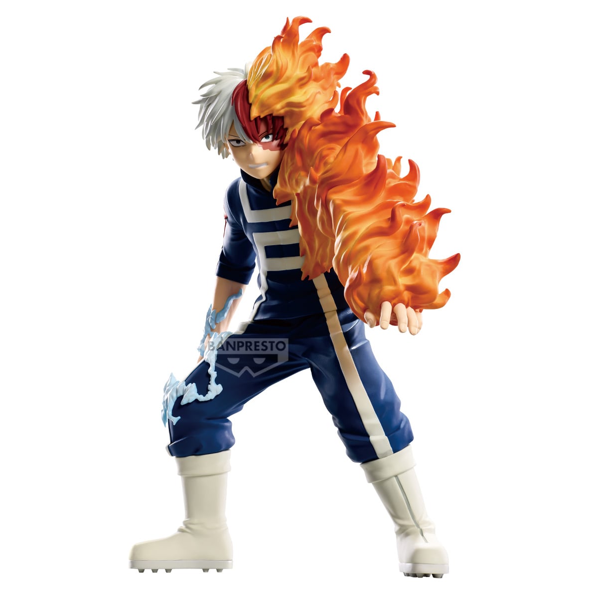 Bandai Banpresto My Hero Academia The Amazing Heroes Shoto Todoroki (Sports Festival Ver.) 7.1-Inch Figure - View 4
