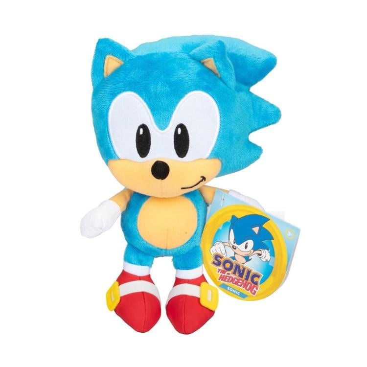 Jakks Pacific Sonic the Hedgehog 9-Inch Scale Wave 13 Soft Plush Set of 4 - View 3