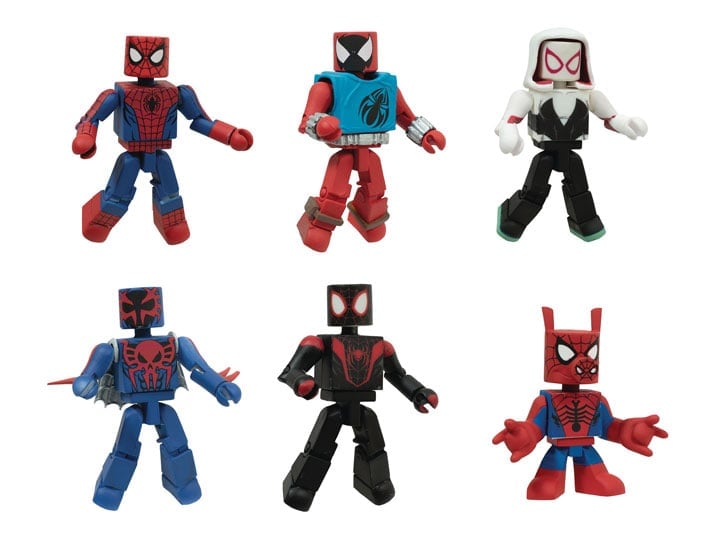 Diamond Select Toys Marvel Minimates Spider-Man: Spiderverse Deluxe Box Set of 2-Inch Figures - View 2