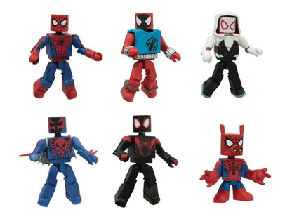 Diamond Select Toys Marvel Minimates Spider-Man: Spiderverse Deluxe Box Set of 2-Inch Figures - View 2