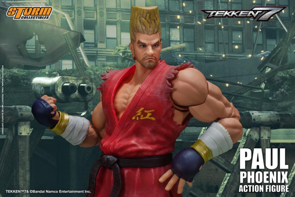 Storm Collectibles Tekken 7 Paul Phoenix 1/12 Scale Action Figure - View 14