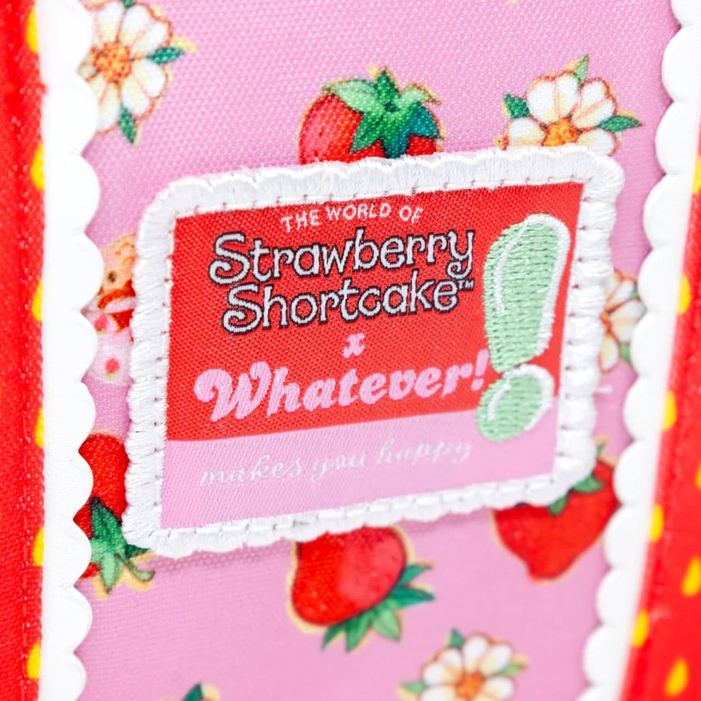 Whatever Strawberry Shortcake Dufflette Crossbody Bag, 5-Inch Cotton and Polyurethane - View 6