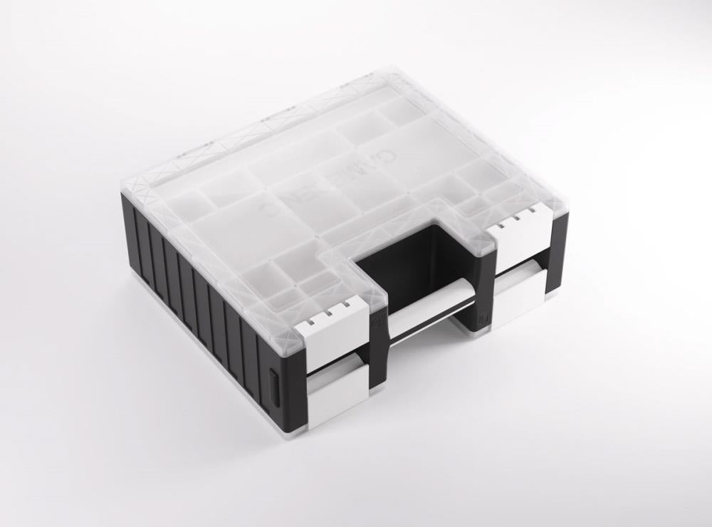 Gamegenic Game Castle (Black/White/Clear) Storage Box for Board Games - View 6