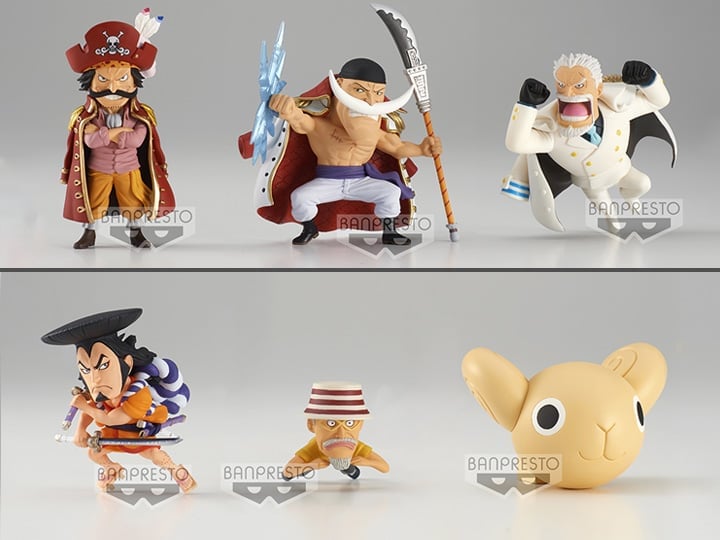 Bandai Banpresto One Piece World Collectable Figure The Great Pirates 100 Landscapes Vol.10 Set of 6 Figures - View 2