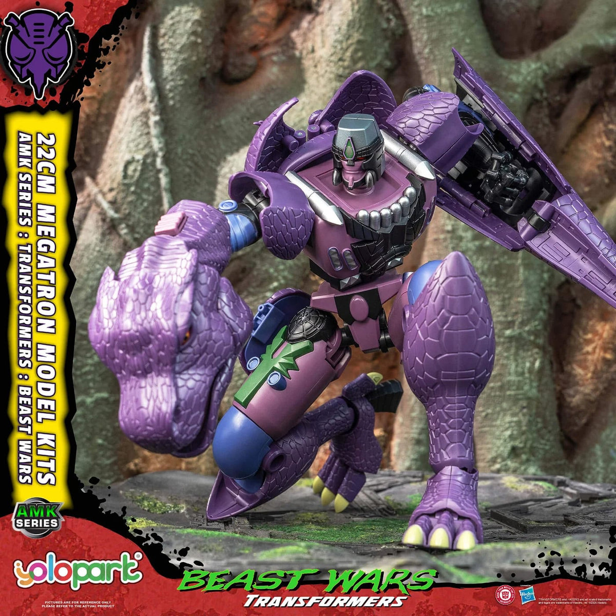 Yolopark Transformers: Beast Wars AMK Series Megatron 8.6-Inch Model Kit - View 14