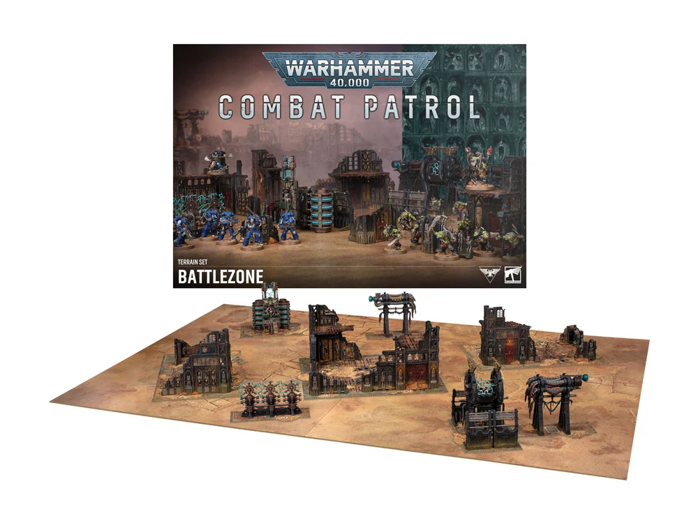 Games Workshop Warhammer 40,000 Battlezone Combat Patrol Plastic Terrain Set - View 2