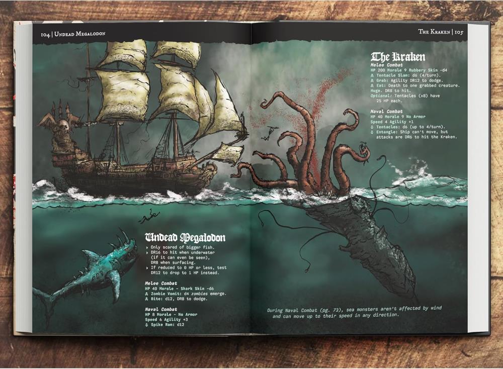 Free League Publishing Pirate Borg Core Rulebook for the RPG - View 10