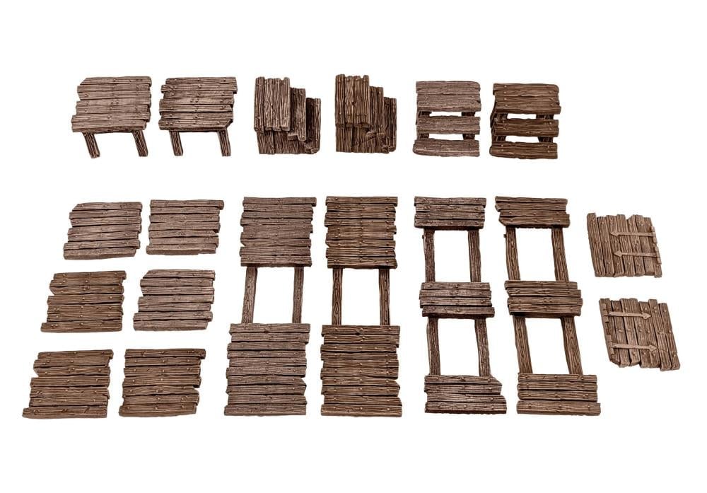 Monster Fight Club Monster Scenery Bridges & Barricades Tabletop Scenery Set - View 3