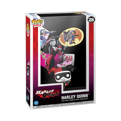Funko Pop! Comic Covers DC Comics #26 Harley Quinn Vinyl Figure - View 3
