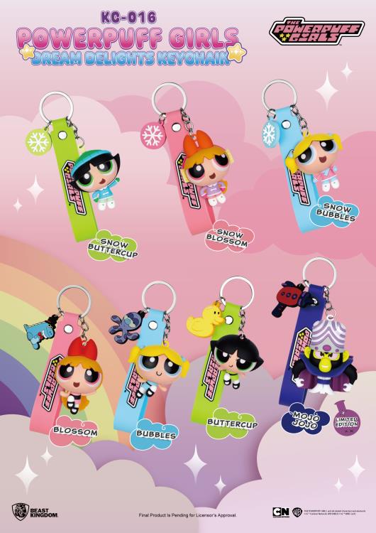 Beast Kingdom The Powerpuff Girls KC-018 Dream Delights Boxed Set of 6 Keychains, 2-Inch - View 3