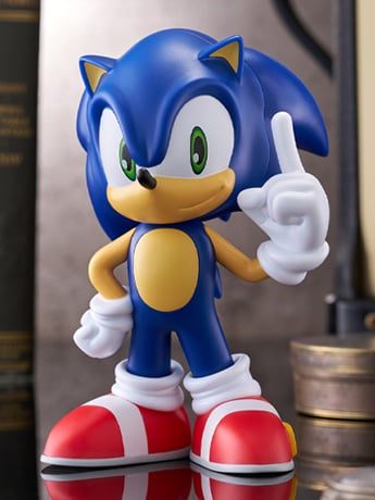 Bellfine Sonic the Hedgehog SoftB Half Sonic 6-Inch PVC Figure