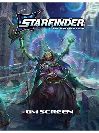 Paizo Starfinder 2E GM Screen Game Master Accessory, 8.5 Inches