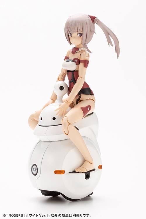 Kotobukiya Maruttoys Noseru (White Ver.) 1/12 Scale Model Kit, 3-Inch ABS Kit - View 14