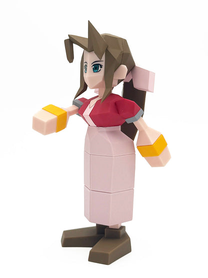 Square Enix Final Fantasy VII Aerith Gainsborough Polygon Soft Vinyl Figure, 5.5-Inch - View 3