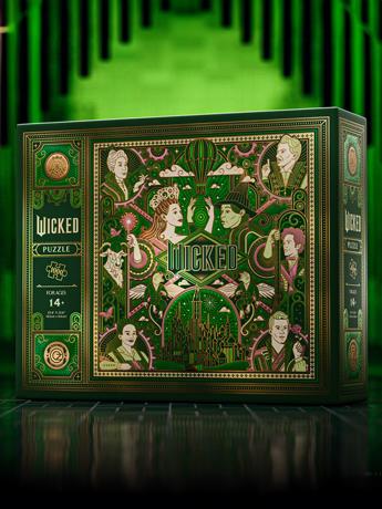 Theory11 Wicked 1000-Piece Jigsaw Puzzle (Wicked Movie Theme)
