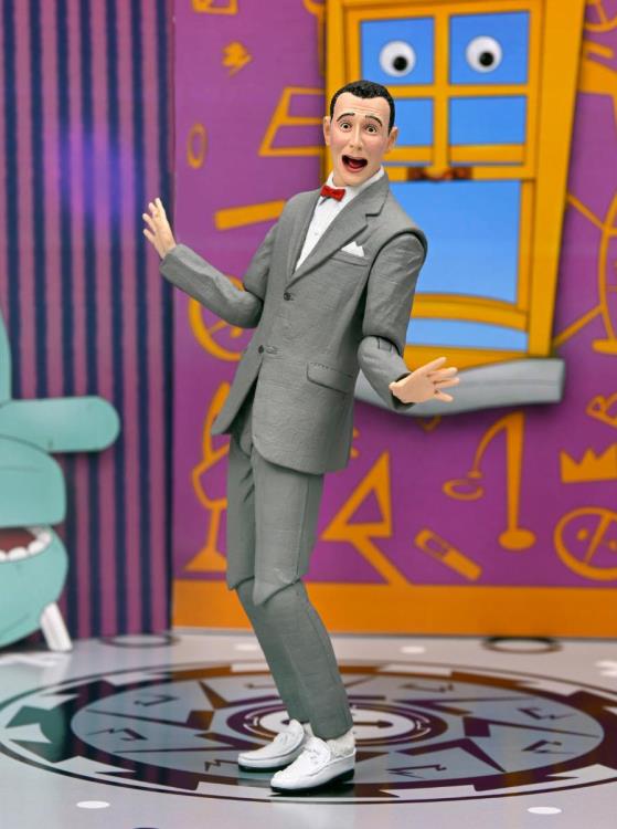NECA Pee-Wee's Playhouse Ultimate Pee-Wee Herman Action Figure with Pterri - View 5