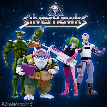 Super7 SilverHawks Ultimates! Melodia Toon Plastic Action Figure - View 6