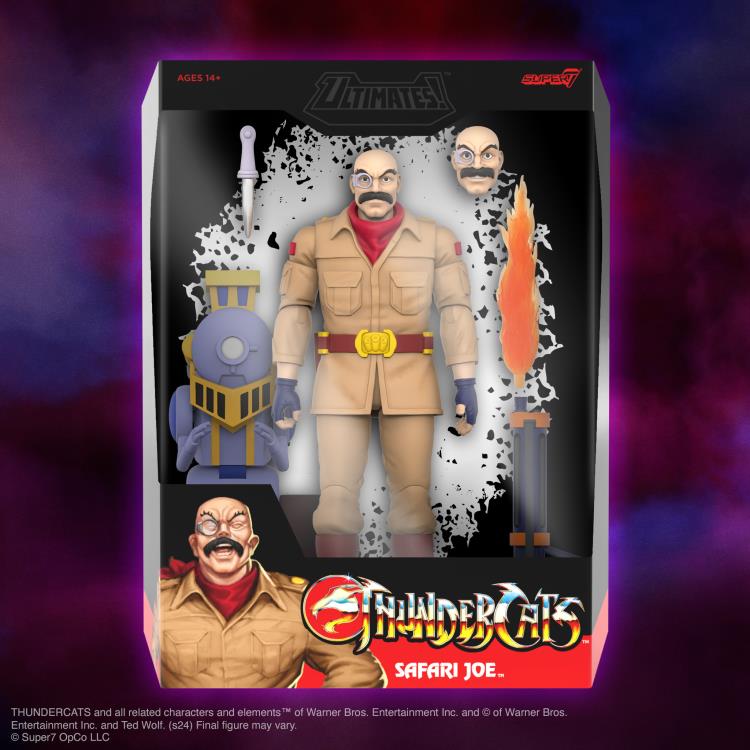 Super7 ThunderCats Ultimates! Safari Joe Action Figure - View 5