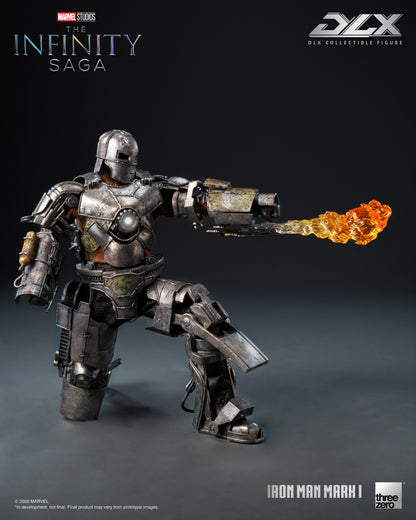 threezero Marvel Infinity Saga DLX Iron Man Mark 1 1/12 Scale 7-Inch Action Figure - View 15