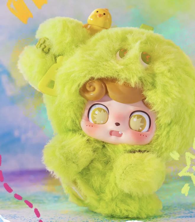 Jotoys Q.kid Emotional Hairy Monsters Random Plush, 4.72-Inch - View 7