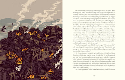 Clarkson Potter Homer's Odyssey An Illustrated Retelling Book - View 4