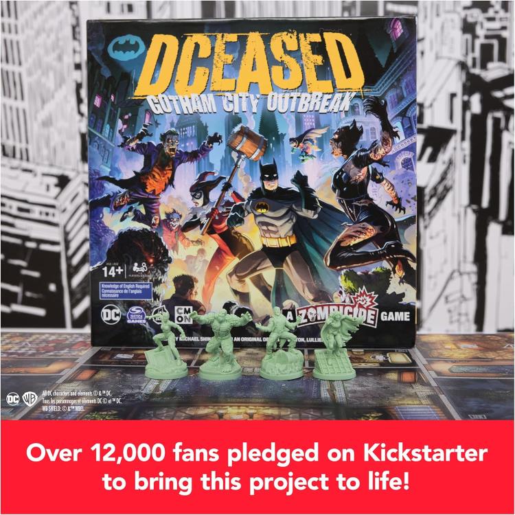 Spin Master DCeased: DC Comics Gotham City Outbreak Board Game - View 5