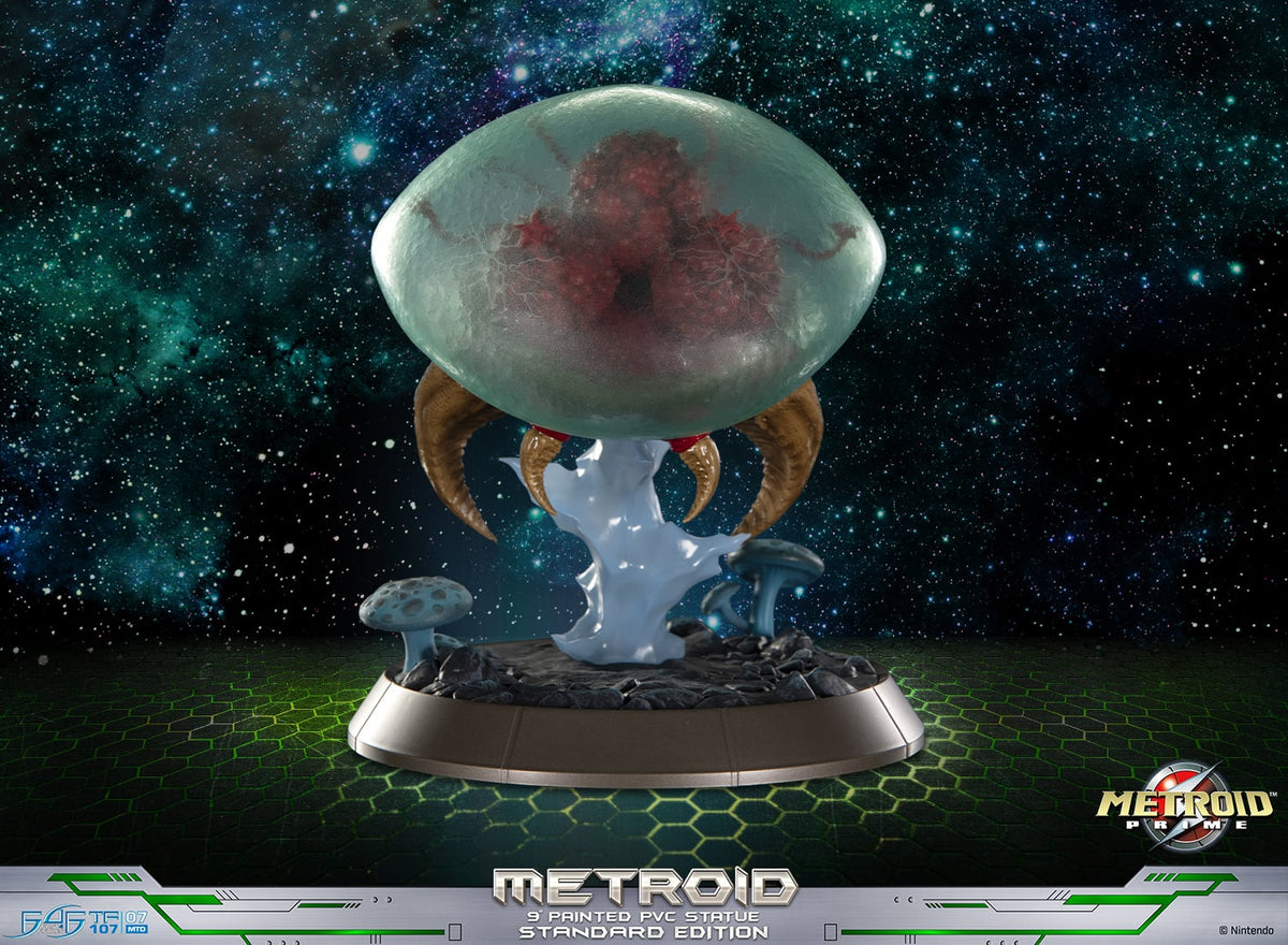 First 4 Figures Metroid Prime Metroid True Form 8-Inch PVC Statue - View 3