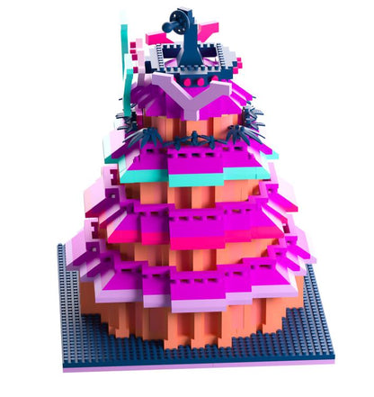 YouTooz Hazbin Hotel V Tower Miniature Brick Set, 6.3-Inch Plastic - View 6