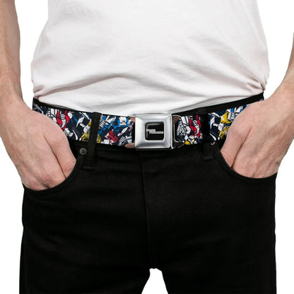 Buckle-Down Inc Transformers Character Collage Seatbelt Belt 1.5-Inch Wide - View 5