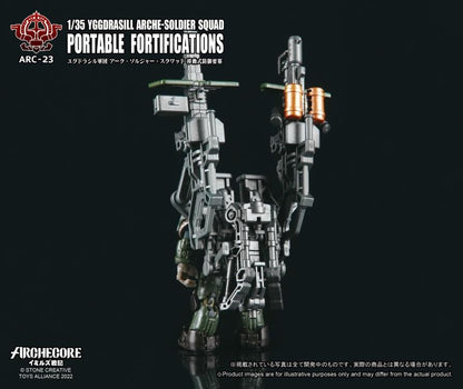 Toys Alliance Archecore ARC-23 Yggdrasill Arche-Soldier Squad Portable Fortifications Set - View 8