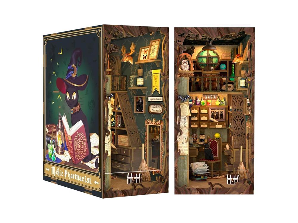 Robotime Magic Pharmacist Book Nook Display Collectible - View 2