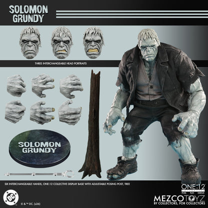 Mezco Toyz One:12 Collective DC Comics Solomon Grundy 1/12 Scale Action Figure - View 13