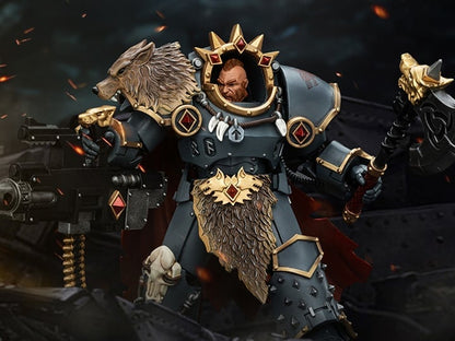 JoyToy Warhammer The Horus Heresy Space Wolves Hvarl Red-Blade 1/18 Scale Action Figure - View 2