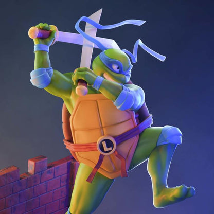 ABYstyle Studio Teenage Mutant Ninja Turtles Super Figure Collection Leonardo Plastic Figure - View 9
