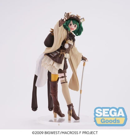 Sega Macross Frontier FiGURiZM Ranka Lee (Oshare Macross Revolution Ver.) 7-Inch Figure - View 7
